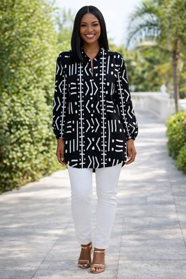 The Stillness Luxe Shirt Dress – Calm is the flex