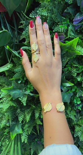 Beautiful Akan ring "Zaria 2"