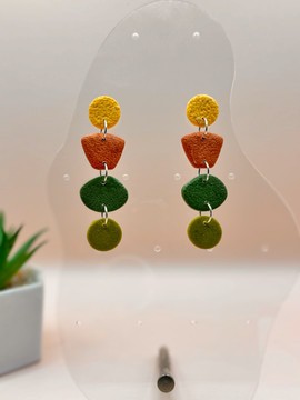 FANCY24-09 : Clous d'oreille pendants dégradé