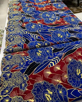 Embroidery Grand Glitter Super wax Vlisco/ Ankara Print