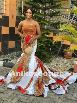 Ankara print KORE dress