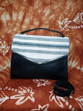 Leather Bag and Serer Loincloth