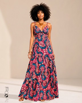 Robe longue épaules dénudées