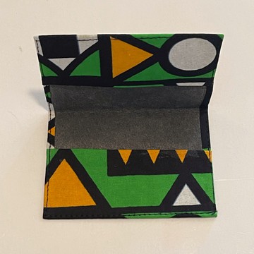 African Print Ankara Multicolor Bohemian Handmade Cardholder