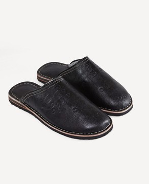 Handmade original leather slipper