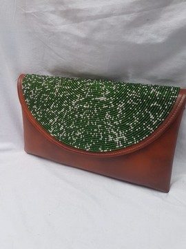 Beaded clutch bag/ evening purse/ beaded purse