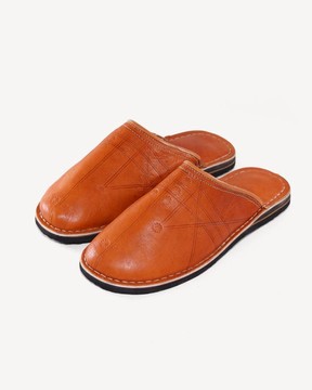 Handmade original leather slipper