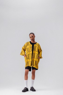 Citrine Bogolan Cloak (Pre-Order)