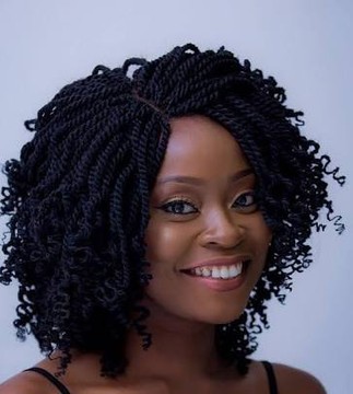 Dapo kinky twist, curly tips, African princess,African shop