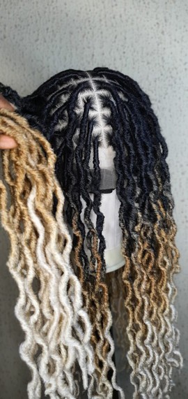 SEdreadlocks , Single End Dreadlocks,Synthetic Blonde