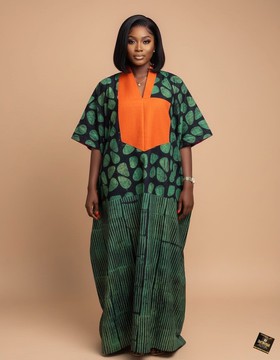 Batife Maxi Batik Kaftan