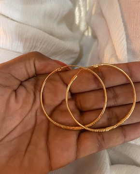 Vangovango hoop earrings / rings