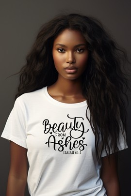 T-shirt - "Beauty from ashes"