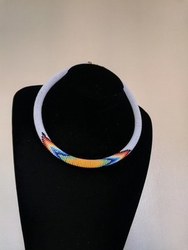 Zoulou africain collier de perles, collier pendentif, son cadeau de Noël, collier tribal