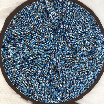 Tapis muraux/décor perlé/tenture murale/décoration murale/décoration de la maison/tapis de service à manger