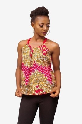 African PrintTop, Ankara top, African Womens Clothing, Womens Clothing, Womens wear