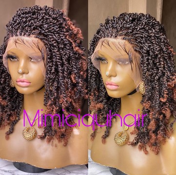 Spring Twist Braided Wig(1b/350)