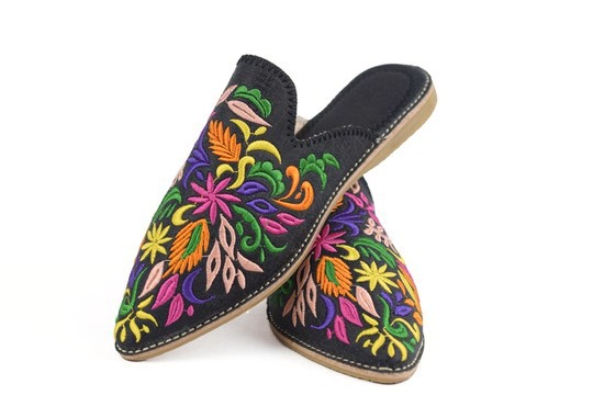 Handmade original leather slipper