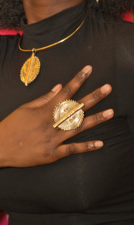 Magnificent “Akan Queen” ring