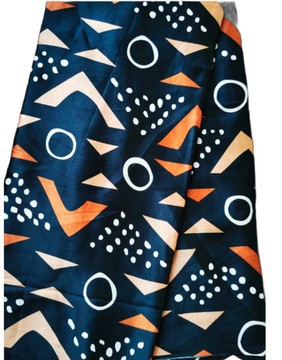 BOGOLAN PRINT SILK FABRIC