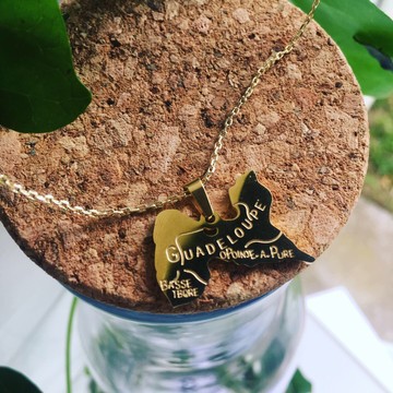 Magnificent map pendant of Guadeloupe 🇬🇵