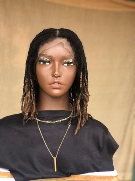 Single Donor Dyeable locks, 100% human hair, Natural hair,  Afro Kimky Human hair locs