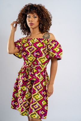 ANKARA MIDI DRESS - CHINARA