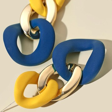 "The links" earrings