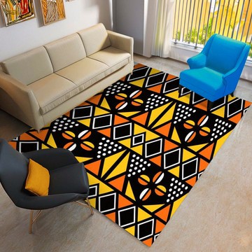 Culture Rugs Living Room Carpet Mud Cloth (LARGER SIZES AVAILABLE)