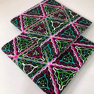 oleku sweet color Ankara fabric