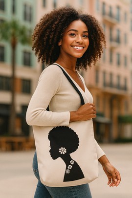 Tote Bag "My fro My Crown"