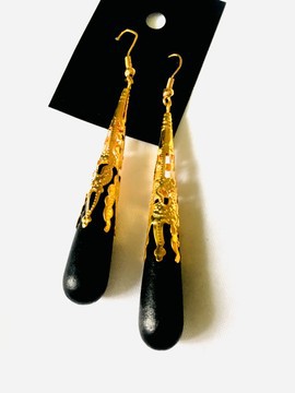 Wooden earrings