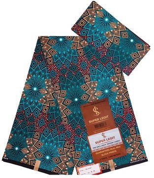 Ankara Wax Fabric 6 yards/African Fashion/ African fabric/ African dress