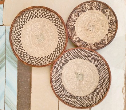 3 pcs 41cm Large handmade tonga baskets