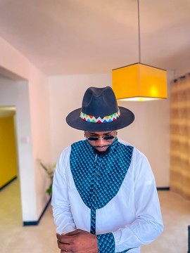 BUY 1 GET 1 FREE |Men's Tunics Traditional African Ankara White Long Sleeve Shirts