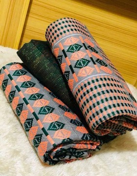 Ashanti Bonwire Kente -Hand woven