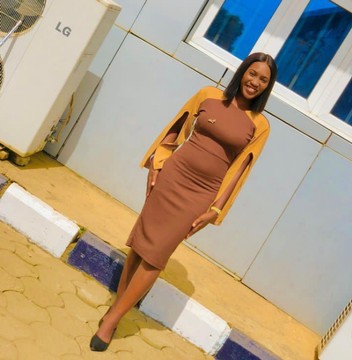 Robe marron pour dames | Robe midi| Robe ajustée