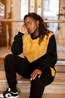 Bogolan Sand Sweatshirt