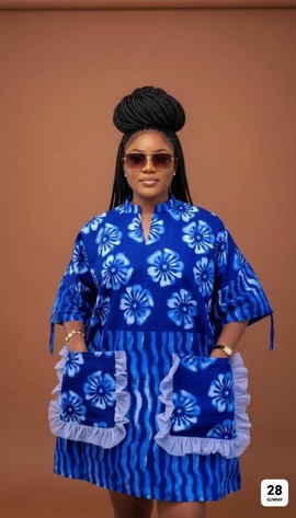 Robe droite Yetunde