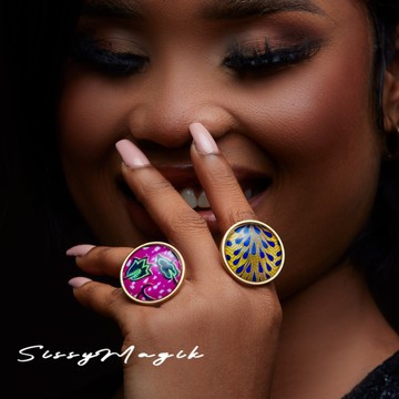 Alya ethnic  ring