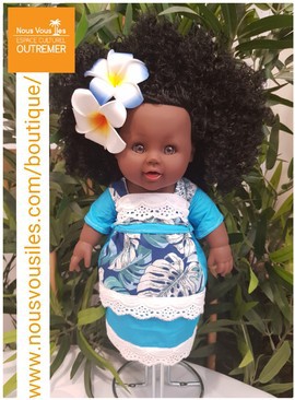 Lucy Colibri Dolls doll - New Caledonia - MISSION KANAK DRESS