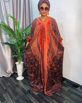 Rich Aunty Vibes Adire BuBu/Agbada/BouBou