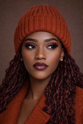 Bonnet en satin - Chioma