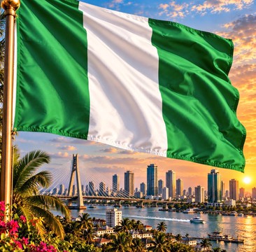 Drapeau Nigeria