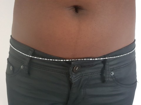 A belly chain "bine bine" "baya" waist jewel, Waist beads, body jewel