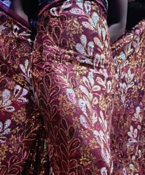 Tissu en dentelle, 5 yards