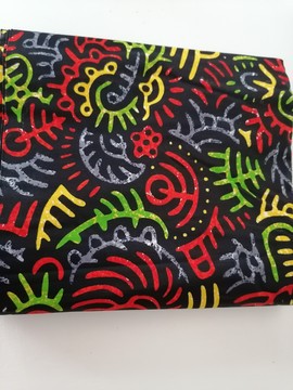 Tissus Wax africain 6 yards 100 % " Assana"