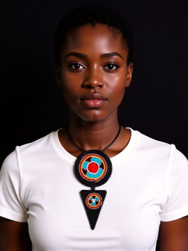 Collier de perles masaï Ona | Cadeau pour femmes