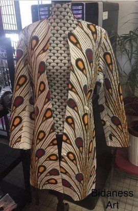 Khadija jacket on printed drops