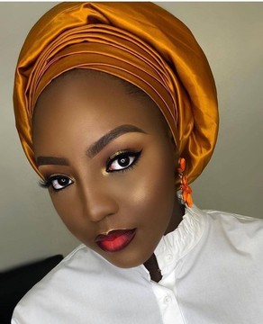 African Raw Silk Headwrap/ 2 Yards/ Raw Silk Gele